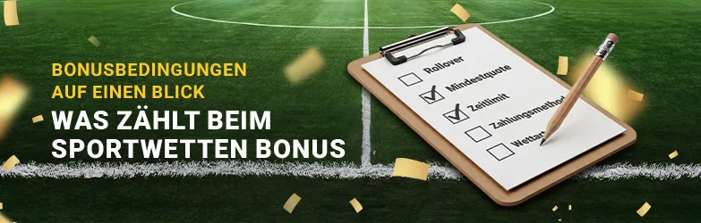 Bonusbedingungen
